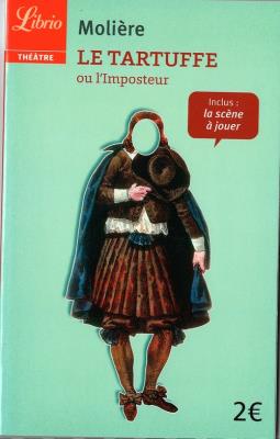 Tartuffe ou l'Imposteur (Świętoszek). Autor: Moliere. SmakLiter.pl Okładka książki Tartuffe ou l'Imposteur (Świętoszek)