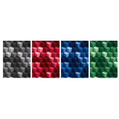 Opakowanie Teczka z gumką A4 Office 10 sztuk mix