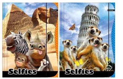 Opakowanie Teczka z gumką A4 Selfies mix