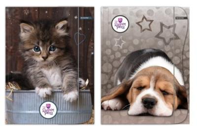 Opakowanie Teczka z gumką A4 The Sweet Pets mix