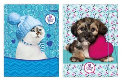 Opakowanie Teczka z gumką A4 The Sweet Pets