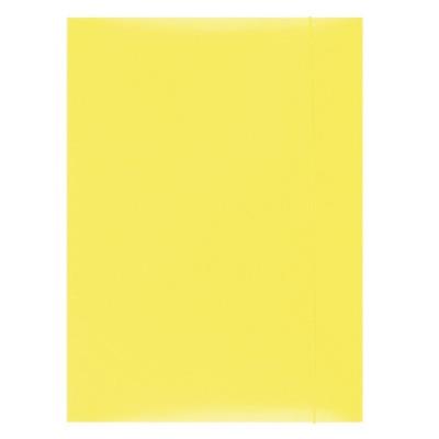 Opakowanie Teczka z gumką lakierowana A4 żółta 50 sztuk