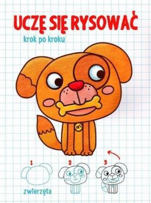 Okładka książki Uczę się rysować - Zwierzęta