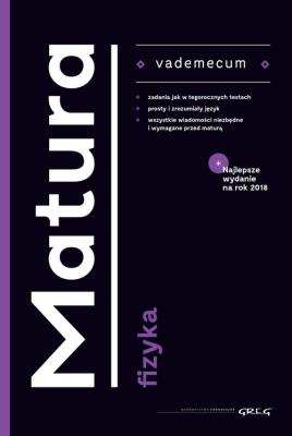 Okładka książki Vademecum matura Fizyka 2018