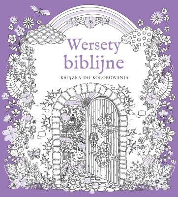 Okładka książki Wersety biblijne Książeczka do kolorowania