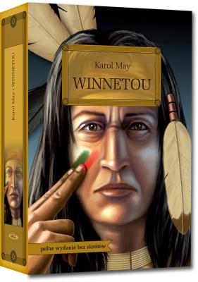 Winnetou. Autor: May Karol. SmakLiter.pl Okładka książki Winnetou