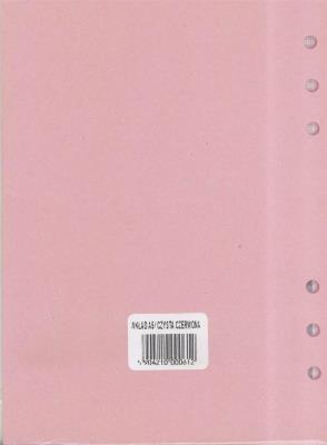 Opakowanie Wkład do organizera A5 Czysta czerwona ANTRA