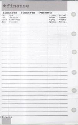 Opakowanie Wkład do organizera MEM/K Finanse ANTRA