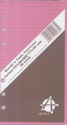 Opakowanie Wkład do organizera ST Linia czerwona ANTRA