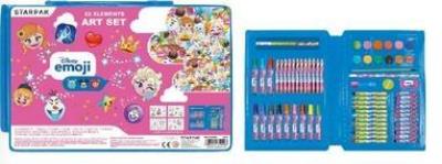 Opakowanie Zestaw artystyczny 68 elementów Emoji Frozen