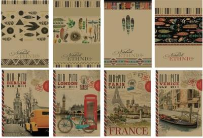 Opakowanie Zeszyt B5 32 stron kratka karton mix wzorów