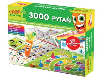 3000 pytań Carotina preschool 3-6 lat. Wydawca: Lisciani. SmakLiter.pl Opakowanie 3000 pytań Carotina preschool 3-6 lat