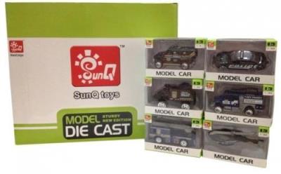 Opakowanie Auto metalowe policyjne