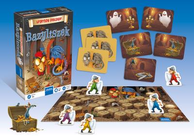 Bazyliszek. Gra. Autor: .. SmakLiter.pl Okładka książki Bazyliszek. Gra