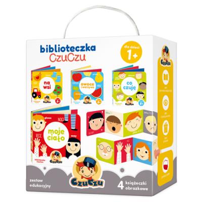 Okładka książki Biblioteczka CzuCzu Zestaw edukacyjny