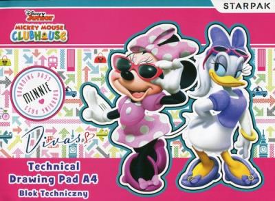 Opakowanie Blok techniczny A4 Minnie 10 kartek 20 sztuk