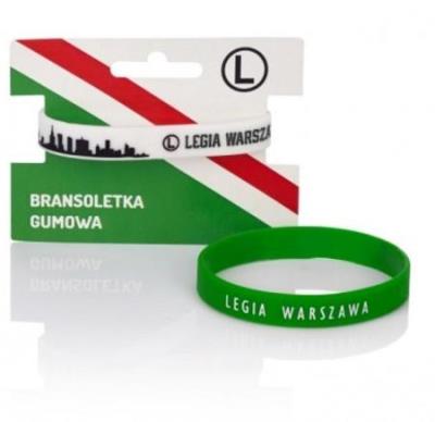 Opakowanie Bransoletka gumowa LG-06 Legia ASTRA