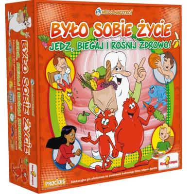 Było sobie życie Jedz biegaj i rośnij zdrowo. Wydawca: Hippocampus. SmakLiter.pl Opakowanie Było sobie życie Jedz biegaj i rośnij zdrowo
