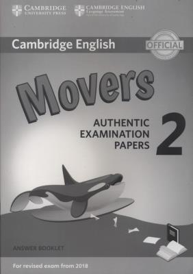 Opakowanie Cambridge English Movers 2 Answer booklet