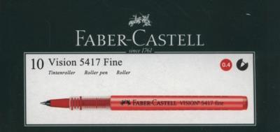 Opakowanie Cienkopis 0.4 Vision 5417 czerwony 10 sztuk