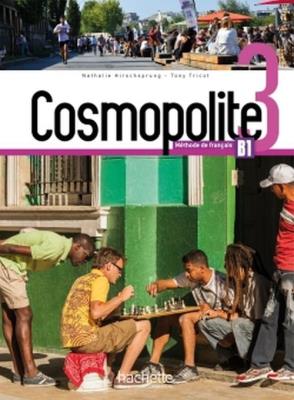 Cosmopolite 3 podręcznik +DVD HACHETTE. Autor: Nathalie Hirschsprung, Tony Tricot. SmakLiter.pl Okładka książki Cosmopolite 3 podręcznik +DVD HACHETTE