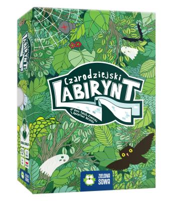 Czarodziejski labirynt. Autor: Anna Sobich-Kamińska. SmakLiter.pl Okładka książki Czarodziejski labirynt