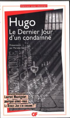 Dernier Jour d'un condamne. Autor: Hugo Victor. SmakLiter.pl Okładka książki Dernier Jour d'un condamne