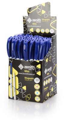 Opakowanie Długopis Gliss niebieski box 50szt.