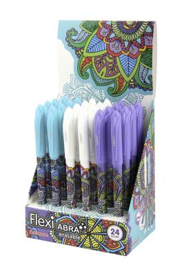 Opakowanie Długopis ścieralny Flexi Abra Azteca niebieski 0,5mm (displ.24 szt.)
