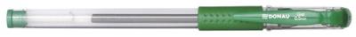 Opakowanie Długopis żelowy Donau z wodoodpornym tuszem 0,5 mm zielony 12 sztuk