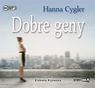 Dobre geny. Autor: Hanna Cygler. SmakLiter.pl Okładka książki Dobre geny