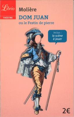 Dom Juan ou Le Festin de pierre. Autor: Moliere. SmakLiter.pl Okładka książki Dom Juan ou Le Festin de pierre