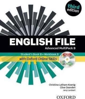 English File 3E Advanced Multipack B+online skills. Autor: Clive Oxenden; Christina Latham-Koenig. SmakLiter.pl Okładka książki English File 3E Advanced Multipack B+online skills