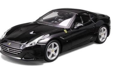 Opakowanie Ferrari California T(Closed Top) black1:24 BBURAGO