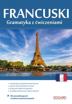 Francuski Gramatyka z ćwiczeniami. Autor: Marta Łazarczyk. SmakLiter.pl Okładka książki Francuski Gramatyka z ćwiczeniami