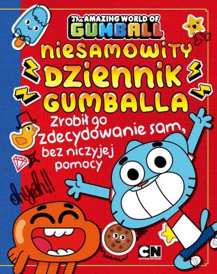 Gumball Niesamowity Dziennik Gumballa. Autor: Opracowanie zbiorowe. SmakLiter.pl Okładka książki Gumball Niesamowity Dziennik Gumballa