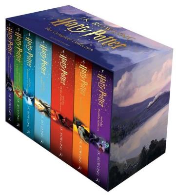 Harry Potter Box Set. Autor: J. K. Rowling. SmakLiter.pl Okładka książki Harry Potter Box Set