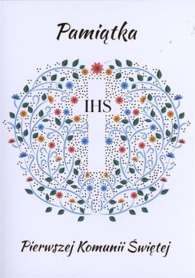 Okładka książki Karnet B6 Komunia krzyż