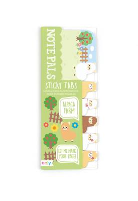 Karteczki samoprzylepne Lamy na Farmie 90 karteczek. Wydawca: Kolorowe Baloniki. SmakLiter.pl Opakowanie Karteczki samoprzylepne Lamy na Farmie 90 karteczek