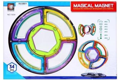 Opakowanie Klocki magnetyczne 34el