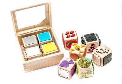 Opakowanie Klocki sensoryczne zestaw 4 szt.
