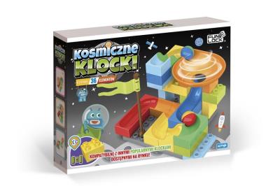 Opakowanie Klocki - zjeżdżalnia piłeczek 36 el.