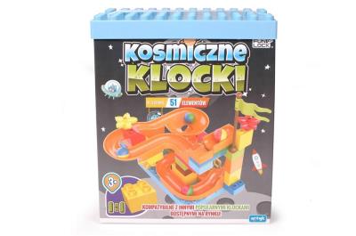 Opakowanie Klocki - Zjeżdżalnia piłeczek 51 el.