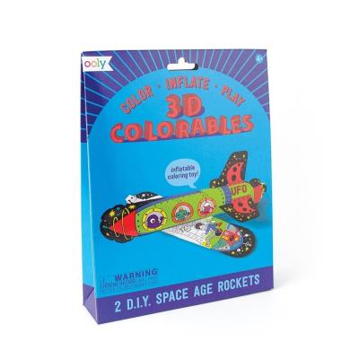 Opakowanie Kolorowanka 3D Rakiety
