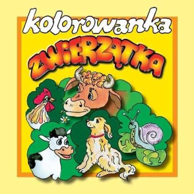 Kolorowanka - Zwierzątka. Autor:   Praca zbiorowa. SmakLiter.pl Okładka książki Kolorowanka - Zwierzątka
