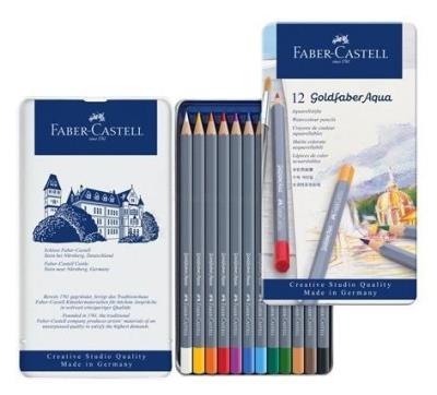 Opakowanie Kredki akwarelowe Goldfaber 12 kol. FABER CASTELL