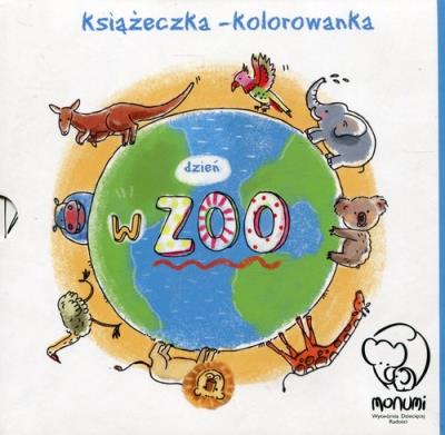 Okładka książki Książeczka kolorowanka Zoo
