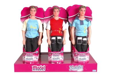 Opakowanie Lalka Natalia chłopiec w rożku 29 CM