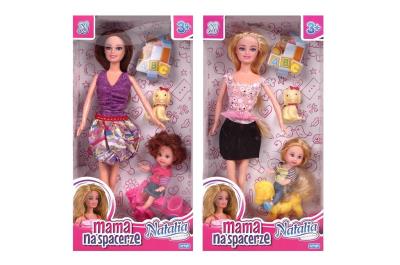 Opakowanie Lalka Natalia - mama na spacerze