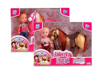 Opakowanie Lalka Natalia z konikiem